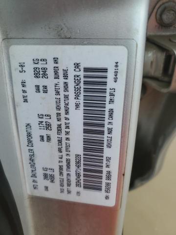 2001 DODGE INTREPID S #3310523055