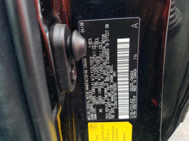 Image 13 of 2009 Lexus RX salvage vehicle - Lot #39000964 at Copart