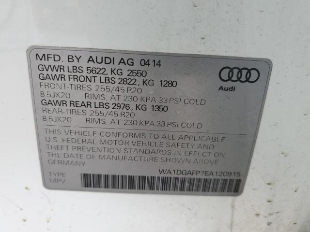 VIN WA1DGAFP7EA120915 2014 Audi Q5, Premium Plus no.13