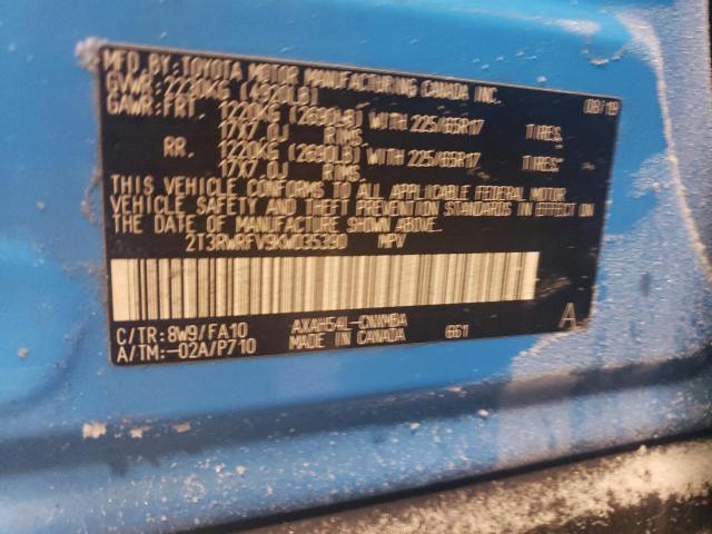 2019 TOYOTA RAV4 XLE - 2T3RWRFV9KW035390