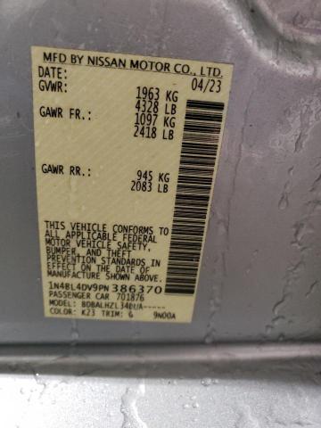 2023 NISSAN ALTIMA SV - 1N4BL4DV9PN386370