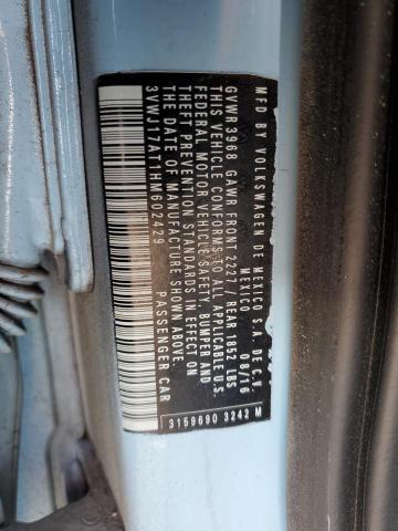 2017 VOLKSWAGEN BEETLE SE - 3VWJ17AT1HM602429