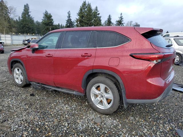 VIN 5TDBZRBH7NS573164 2022 Toyota Highlander, L no.2