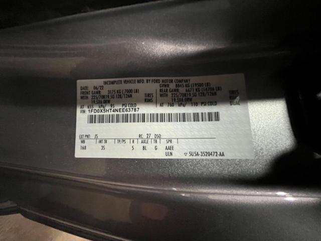 1FD0X5HT4NEE63787 | 2022 FORD F550 SUPER