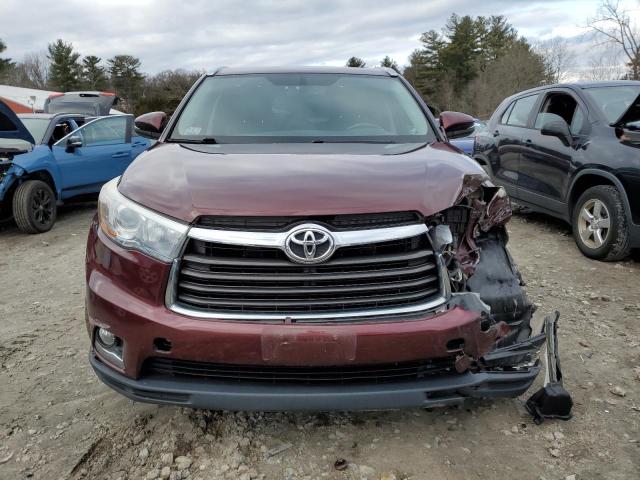 VIN 5TDDKRFHXFS207904 2015 Toyota Highlander, Limited no.5