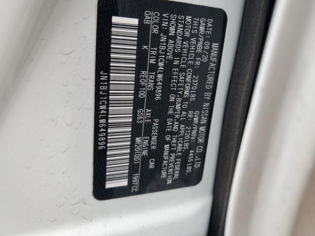 2020 NISSAN ROGUE SPOR - JN1BJ1CW4LW649896