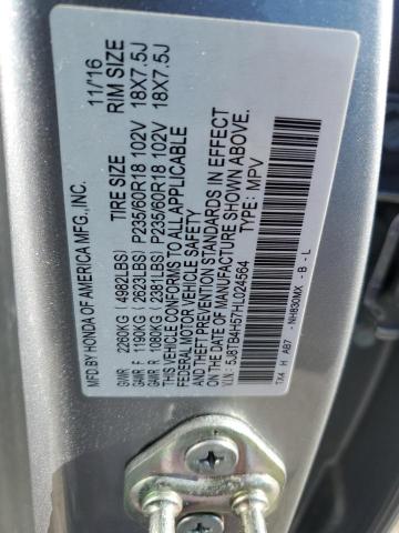 5J8TB4H57HL024564 | 2017 ACURA RDX TECHNO