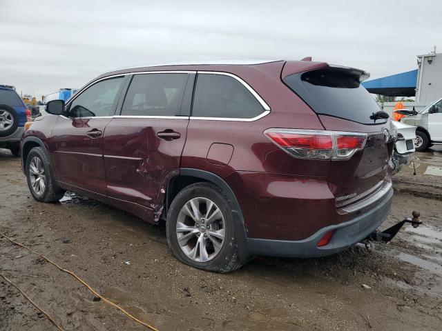 VIN 5TDJKRFH5FS211796 2015 Toyota Highlander, Xle no.2