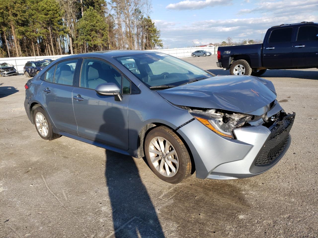 Lot #2823881135 2021 TOYOTA COROLLA LE