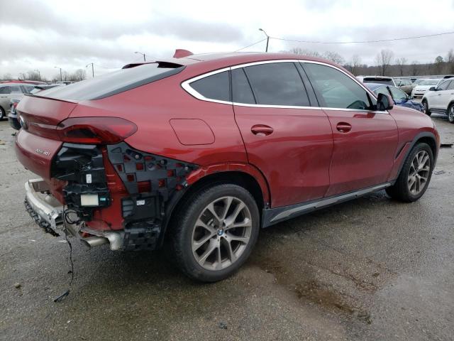 VIN 5UXCY6C00N9N19605 2022 BMW X6, Xdrive40I no.3