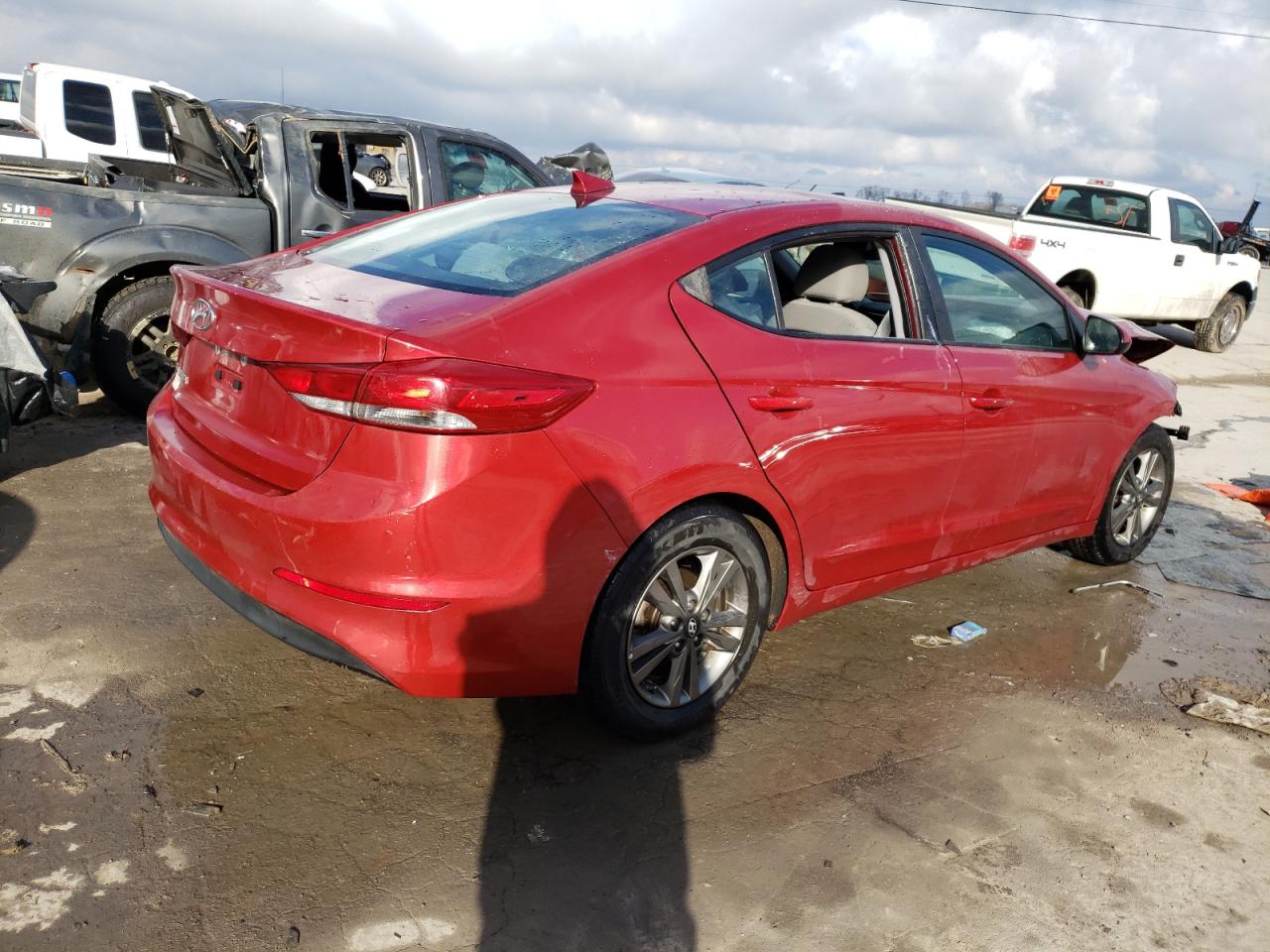 2018 Hyundai Elantra Sel vin: 5NPD84LF2JH232122