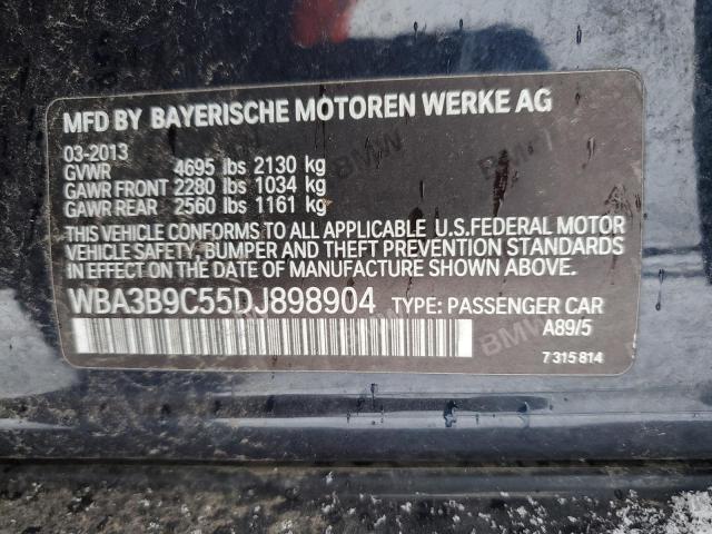 WBA3B9C55DJ898904 | 2013 BMW 335 xi