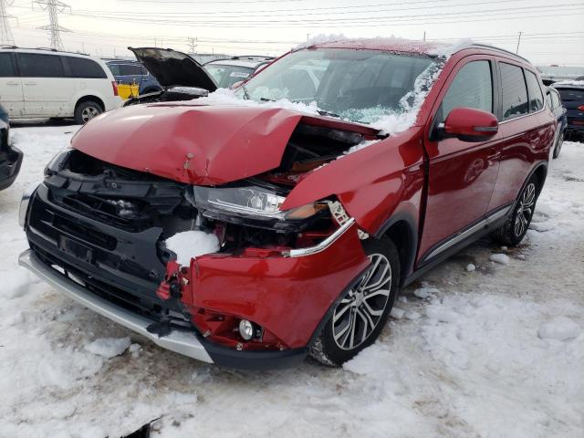 Lot #2339841835 2017 MITSUBISHI OUTLANDER salvage car