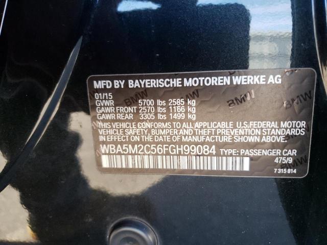 WBA5M2C56FGH99084 | 2015 BMW 535 IGT