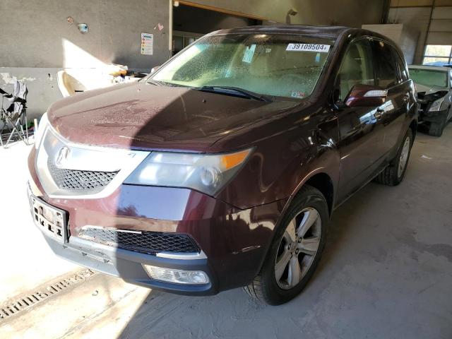 Vin: 2hnyd2h42ah502820, lot: 39109504, acura mdx technology 20101