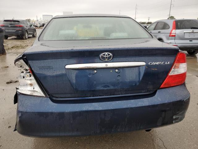 2004 Toyota Camry Le VIN: JTDBE32K140272122 Lot: 39762114