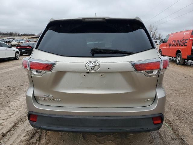 VIN 5TDZKRFH2ES004848 2014 Toyota Highlander, LE no.6