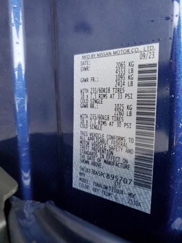 2023 NISSAN ROGUE SV 5N1BT3BA5PC895707