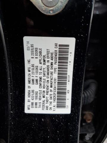 1HGCR2F53EA174391 | 2014 HONDA ACCORD SPO