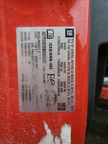 2011 GMC Sierra K1500 Sle VIN: 3GTP2VE35BG393369 Lot: 38069424