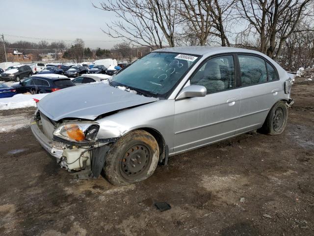 2002 Honda Civic Lx VIN: 1HGES16522L051558 Lot: 38866804