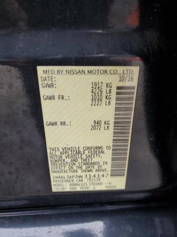 1N4AL3AP2HN314147 | 2017 NISSAN ALTIMA 2.5
