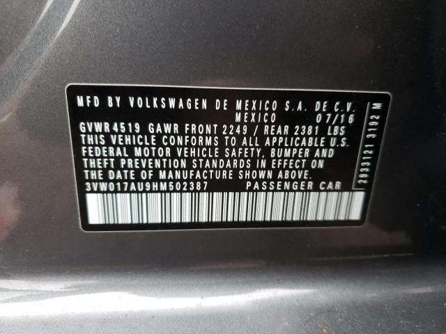 2017 VOLKSWAGEN GOLF SPORT - 3VW017AU9HM502387