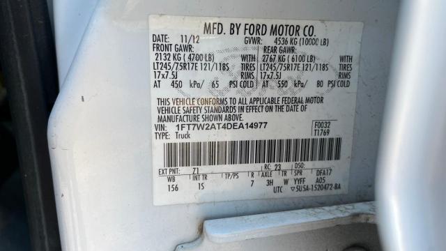 VIN 4T4BF1FK1DR335452 2013 Toyota Camry, LE no.10