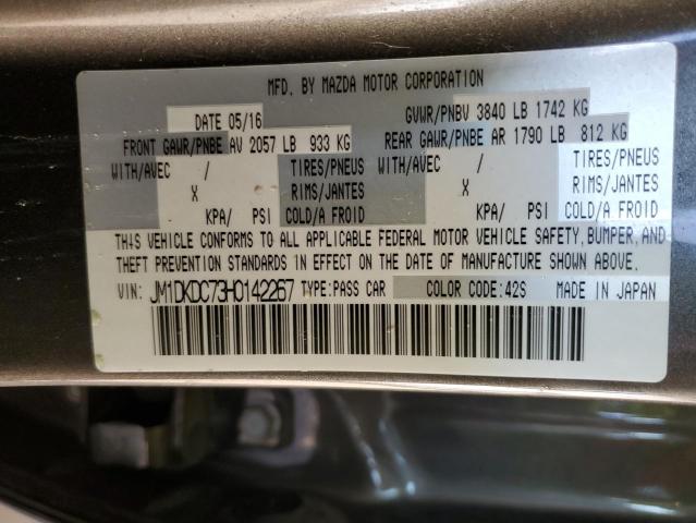 2017 MAZDA CX-3 TOURI JM1DKDC73H0142267
