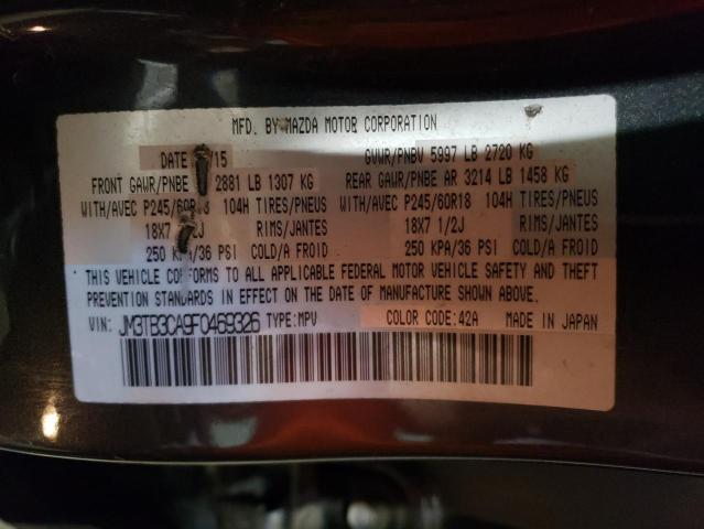 2015 MAZDA CX-9 TOURI - JM3TB3CA9F0469326