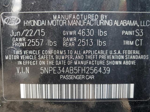 5NPE34AB5FH256439 | 2015 HYUNDAI SONATA SPO