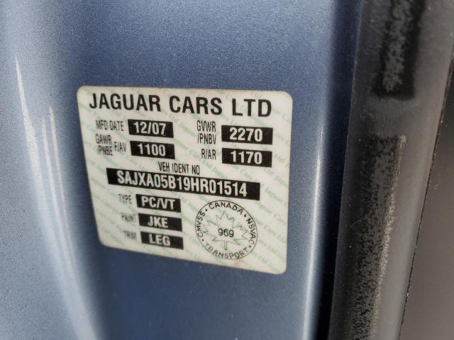2009 Jaguar Xf Luxury VIN: SAJXA05B19HR01514 Lot: 40150284