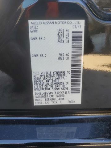 1N4BL4BV5PN369763 | 2023 NISSAN ALTIMA S