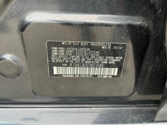 JF1VA1J61F9821646 | 2015 SUBARU WRX LIMITE