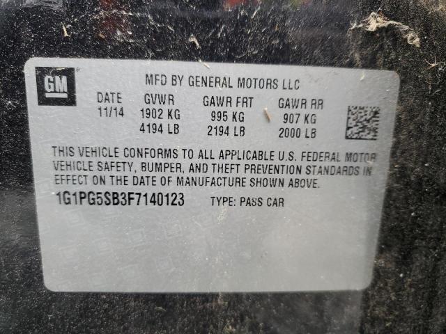 2015 CHEVROLET CRUZE LTZ - 1G1PG5SB3F7140123