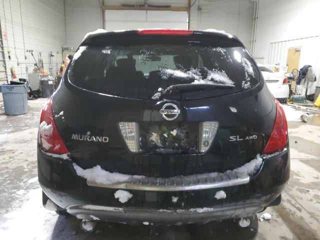 2006 Nissan Murano Sl VIN: JN8AZ08W36W551164 Lot: 82168183