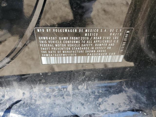 2015 VOLKSWAGEN GOLF SPORT - 3VWCA7AU4FM511976