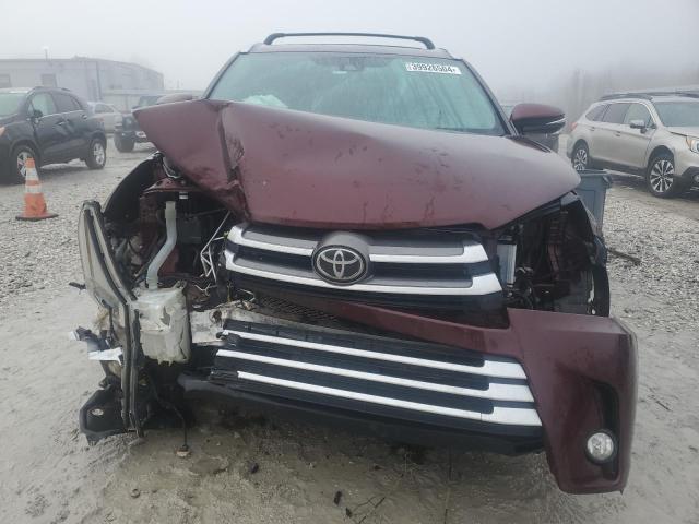 VIN 5TDJZRFH9KS948358 2019 Toyota Highlander, SE no.5