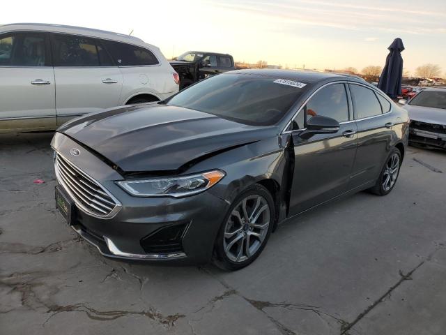 Lot #2409356910 2019 FORD FUSION SEL salvage car