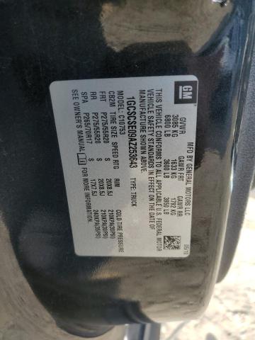 2010 Chevrolet Silverado C1500 Lt VIN: 1GCSCSE09AZ253643 Lot: 40121834