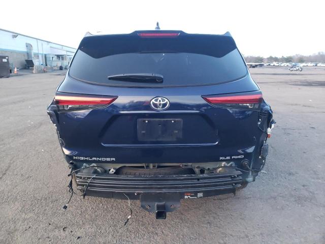 VIN 5TDGZRBH4MS154449 2021 Toyota Highlander, Xle no.6