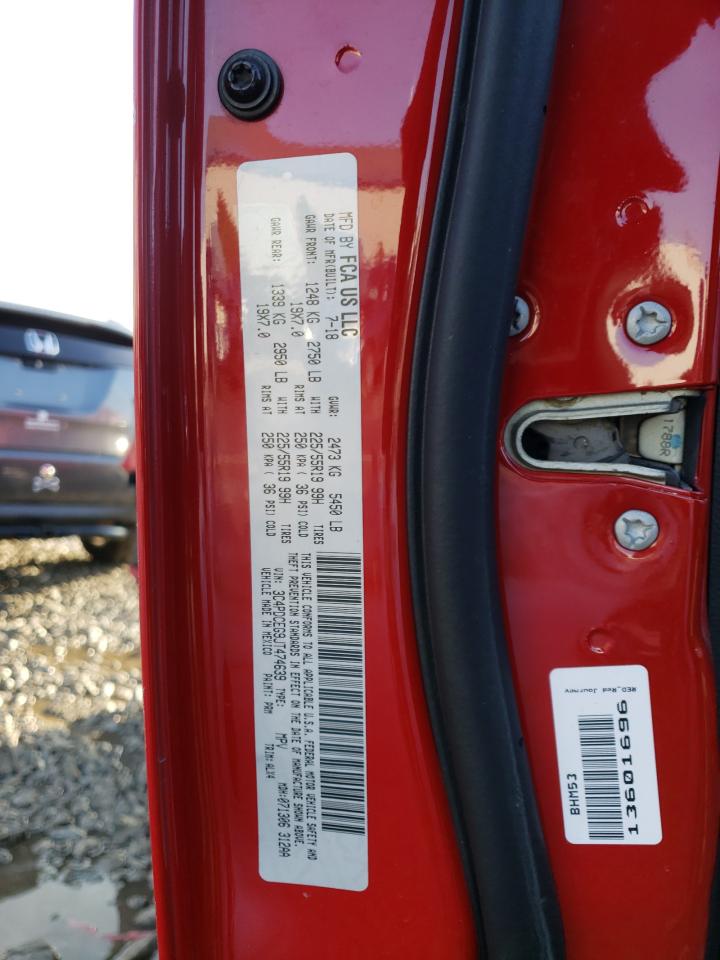 3C4PDCEG9JT474639 2018 Dodge Journey Gt