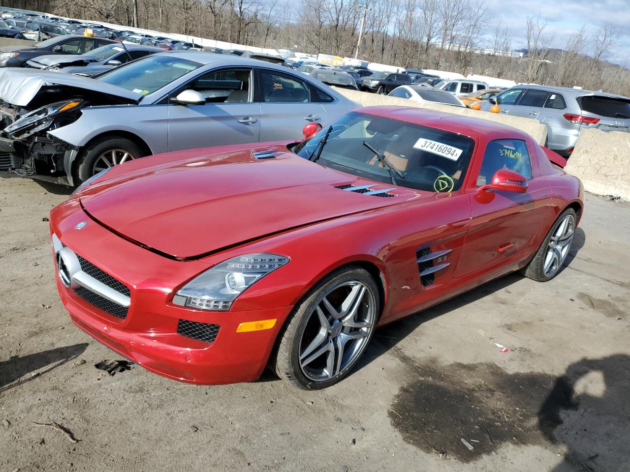 WDDRJ7HA1CA008316 2012 Mercedes-Benz Sls Amg