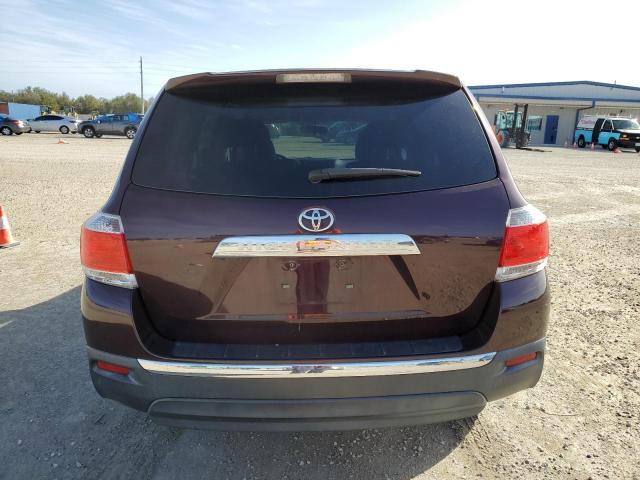 VIN 5TDZA3EH7DS042351 2013 Toyota Highlander, Base no.6