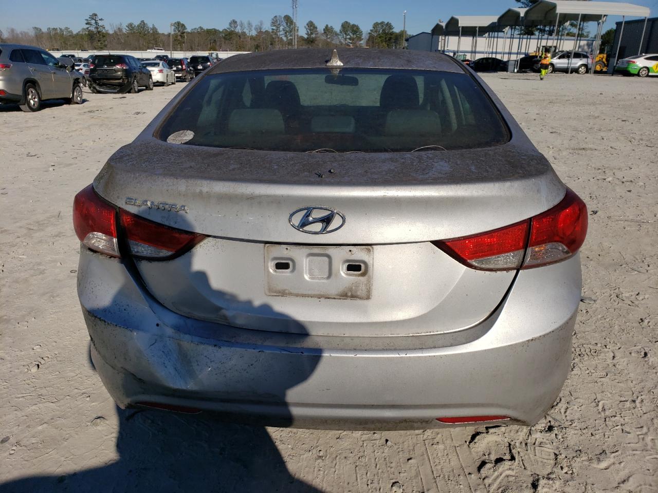 KMHDH4AE6DU002664 2013 Hyundai Elantra Gls