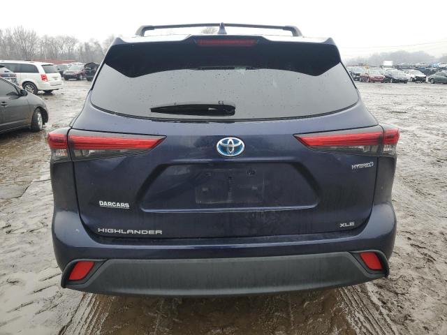 VIN 5TDGBRCH9MS515659 2021 Toyota Highlander, Hybri... no.6