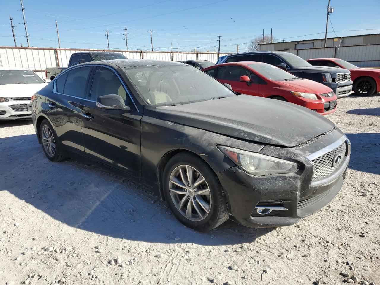 2014 Infiniti Q50 Base vin: JN1BV7AP8EM677203