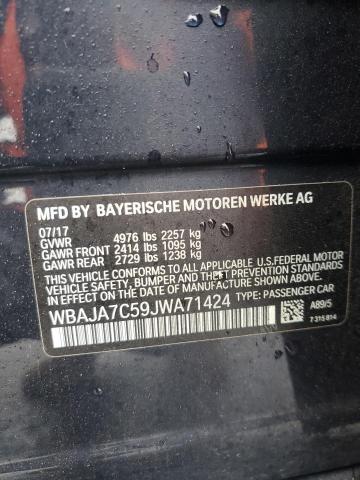 2018 BMW 530 XI - WBAJA7C59JWA71424