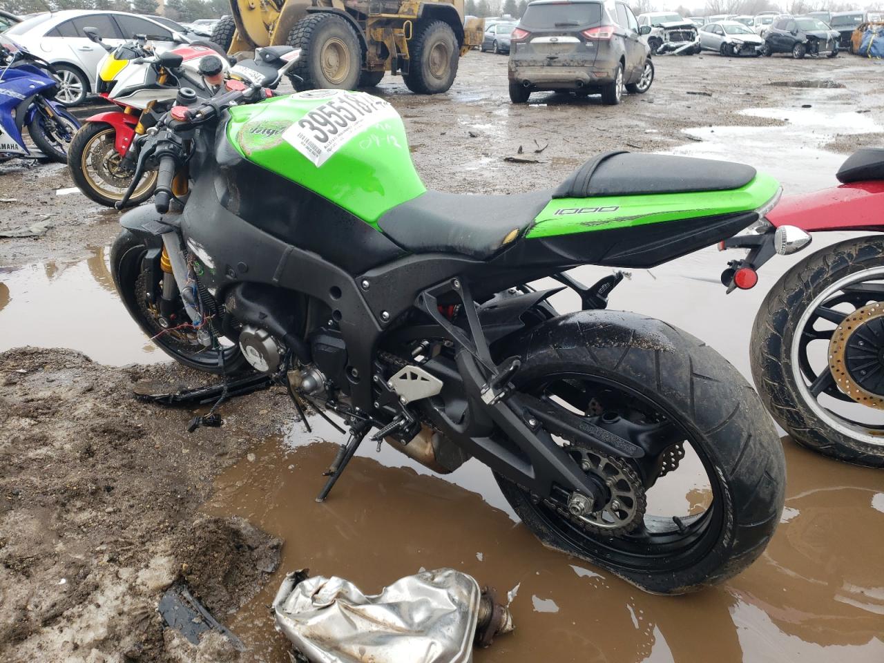 2014 Kawasaki ZX1000-J at IL - Elgin, Copart lot 39551874 