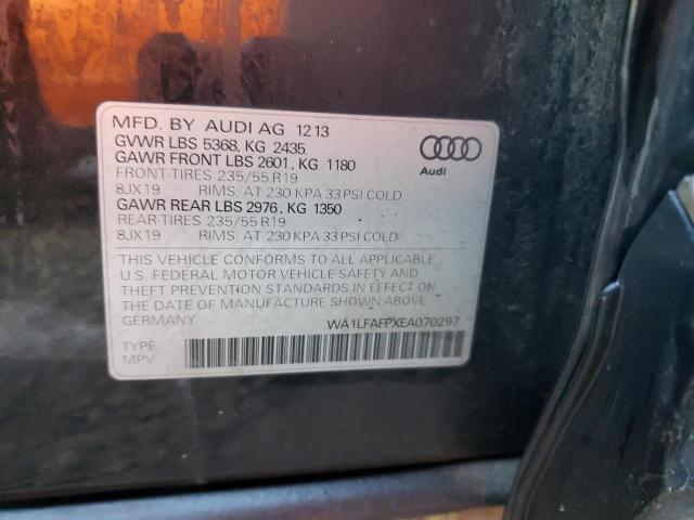 VIN WA1LFAFPXEA070297 2014 Audi Q5, Premium Plus no.12